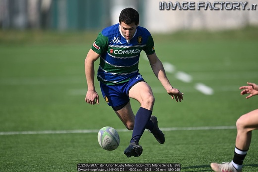 2022-03-20 Amatori Union Rugby Milano-Rugby CUS Milano Serie B 1878
